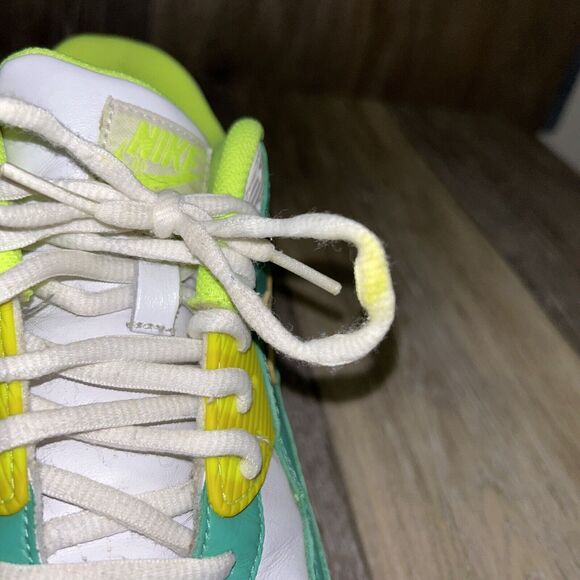 NIKE NikeID AIR MAX Athletic Shoes Mens US Size 9.5 White Green 653533-901 - Picture 5 of 12